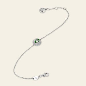 Evil Eye Diamond Bracelet – product view