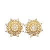 0.20 Money Sign Diamond Earrings – product view