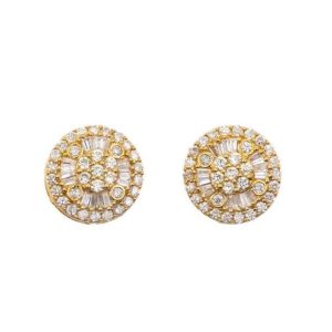 0.72 CT Diamond Earrings