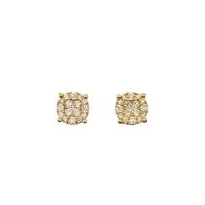 0.52CT Diamond Earring