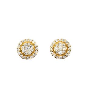 0.73CT Diamond Earring