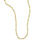 14kt Gold 24 inches Yellow Finish 4.5mm Diamond Cut Round Diamond Cut Franco Chain with Lobster Clasp – product view