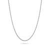 Gold Box Link Chain (4mm, Brush-finished) – product view