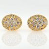 Tiny Diamond Heart Studs – product view