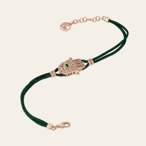 Hamsa Diamond Bracelet – product view