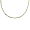 14kt 8.50 inches White Gold 5.8mm Diamond Cut Miami Cuban Link Chain with Lobster Clasp – product view