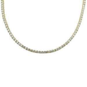 3.5mm Yellow Tennis Chain