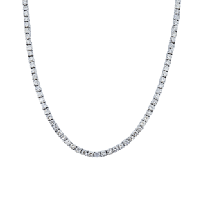 3.6mm White Tennis Chain