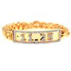8.25″ Gold Clasp Bracelet – product view