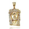 10KY 3.00CTW DIAMOND ANGEL WITH HARP MEDALLION – product view