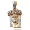 14KY 1.00CTW DIAMOND DANCING LADY PENDANT – product view