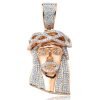 10KY 0.50CTW DIAMOND LAST SUPPER PENDANT – product view