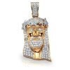 10KY 0.75CTW DIAMOND CUPCAKE PENDANT WITH COLORED – product view