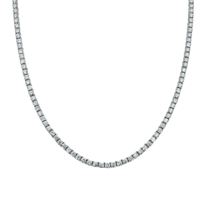 2.1mm White Tennis Chain