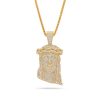 Legacy Piece: Micro Jesus Piece (Kufi, Fully Iced) – product view
