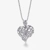 Trinity Heart Pendant, Large – product view