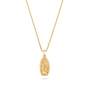 Nano Lady of Guadalupe Piece (Solid Gold)