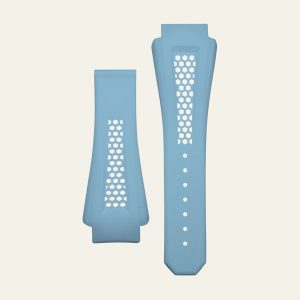 Light Blue Epic X Chrono 47mm Honeycomb Strap - XL