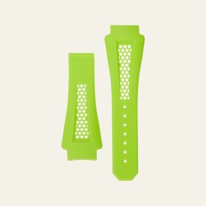 Light Green Epic X Chrono 47mm Honeycomb Strap - M