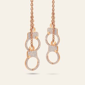 Love Lockdown Hanging Diamond Earrings – product view