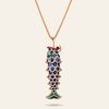 Match Sapphire Diamond Necklace – product view