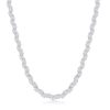 14kt Gold Heritage 17 inches Rose+Yellow+White Finish 5-14.7mm Shiny Oval Graduated Necklace with Lobster Clasp – product view