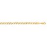 14kt 20 inches Yellow Gold 6.3mm Diamond Cut Mariner Link Chain with Lobster Clasp – product view