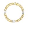 14kt Yellow Gold 10 inches 2.60mm Shiny Curb Type Chain Anklet with Lobster Clasp – product view