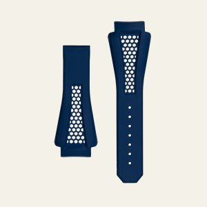 Navy Blue Epic X Chrono 47mm Honeycomb Strap - M
