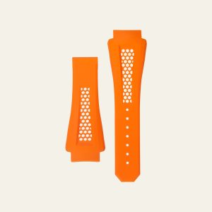 Orange Epic X Chrono 47mm Honeycomb Strap - S
