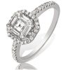 14KY1.00CTW DIAMOND 3-STONE RING – 5 – product view