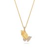 Micro Saint Michael Arch Angel Piece (Partially Iced) – product view