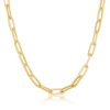 Sterling Silver 3mm Round Coriana Chain – Gold Plated – product view