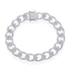 Stainless Steel Anchor Link Bracelet – product view