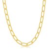 10KR+W 9.00CTW BAGUETTE NECKLACE 20″ – product view