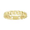 14KY 0.10CTW DIAMOND OM RING – product view