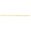 14kt Gold 8 inches Yellow Finish 9.5x47mm(CE).8.4mm(Ch) Polished ID Bracelet with Lobster Clasp – product view