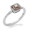 14KW 0.75CTW BAGUETTE DIAMOND SQUARE HEAD RING – 5 – product view