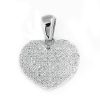 10KW 1.65CTW DIAMOND CROSS PENDANT – product view