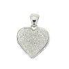 14KW 1.00CTW 2-ROW FLEUR PENDANT – product view
