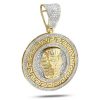 14KY 3.10CTW DIAMOND MEMORY PENDANT – product view