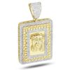 14KR+W 4.00CTW DIAMOND TWO TONE DRIPPING HEART – product view