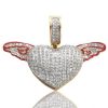 14KY 16.95CTW DIAMOND MEDUSA HEAD PENDANT – product view