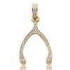 10KY 0.75CTW DIAMOND PENDANT – MONSTER HAND HOLDIN – product view