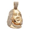 10K 0.84-0.91CT D- ICY LION HEAD – product view