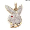 14KY 6.00CTW DIAMOND GOAT PENDANT – product view
