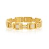 Sterling Silver 4mm Prong-Set Round CZ Tennis Bracelet – Rose Gold Plated – product view
