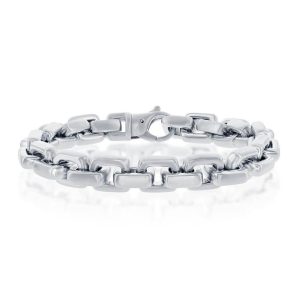 Stainless Steel Anchor Link Bracelet