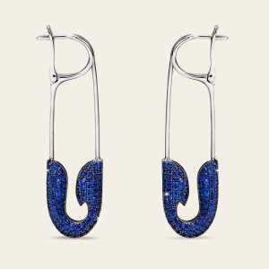 Securus Sapphire Earrings