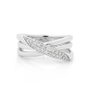 Pink Sapphire and Diamond Butterfly Ring – product view
